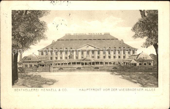 Wiesbaden Sektkellerei Henkell Wiesbadener Allee