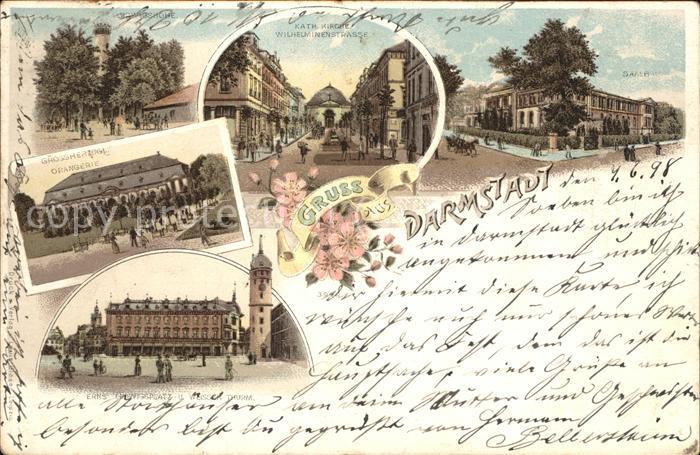 Darmstadt Ludwigshöhe Kath Kirche Wilhelmstr Saal