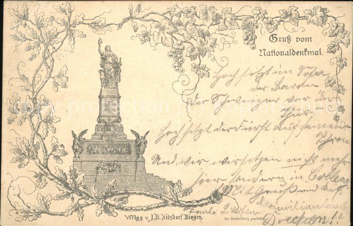 Ruedesheim Rhein Nationaldenkmal