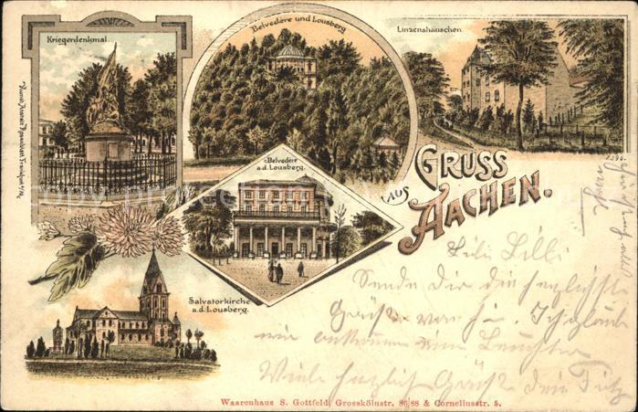 Aachen Kriegerdenkmal Belvedere Lousberg Linze