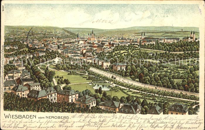 Wiesbaden vom Neroberg