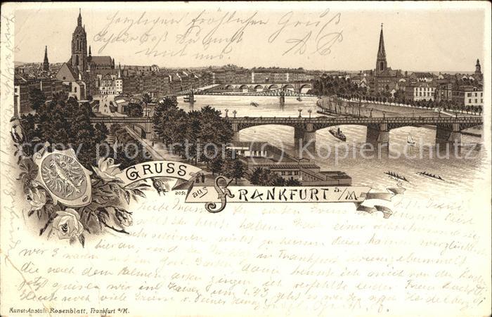 Frankfurt Main Panorama