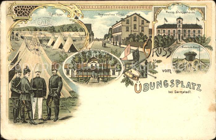 Darmstadt Truppen Übungsplatz Restaurations Viert