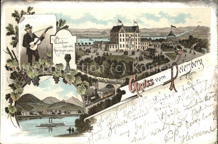 Petersberg Koenigswinter Hotel Rheinpartie
