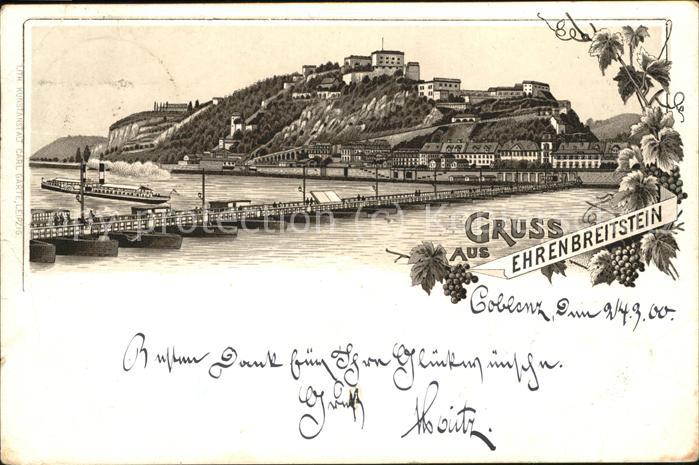 Coblenz Koblenz Festung Ehrenbreitstein