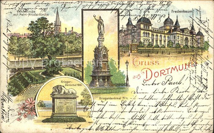Dortmund Vehmlinde mit Petri Nicolai Kirche Fred