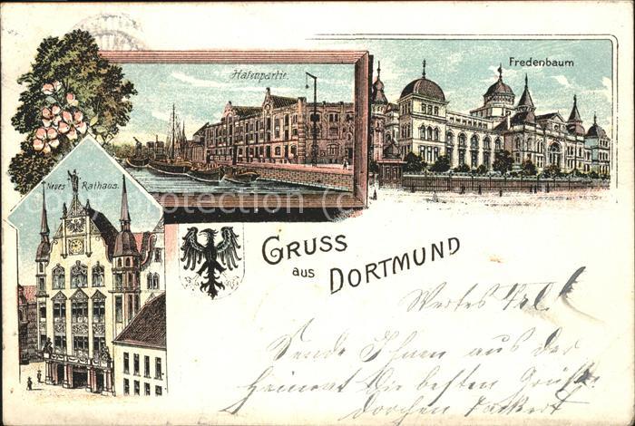 Dortmund Hafenpartie Fredenbaum Neues Rathaus