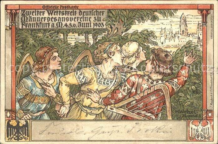 Frankfurt Main Saengerwettstreit