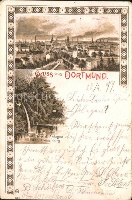 Dortmund Totalansicht Kronenburg Anlagen