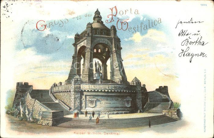 Porta Westfalica Kaiser Wilhelm Denkmal