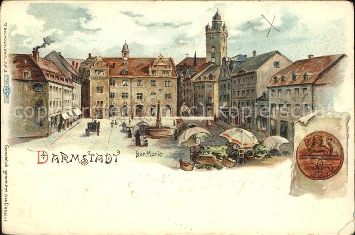 Darmstadt Der Markt