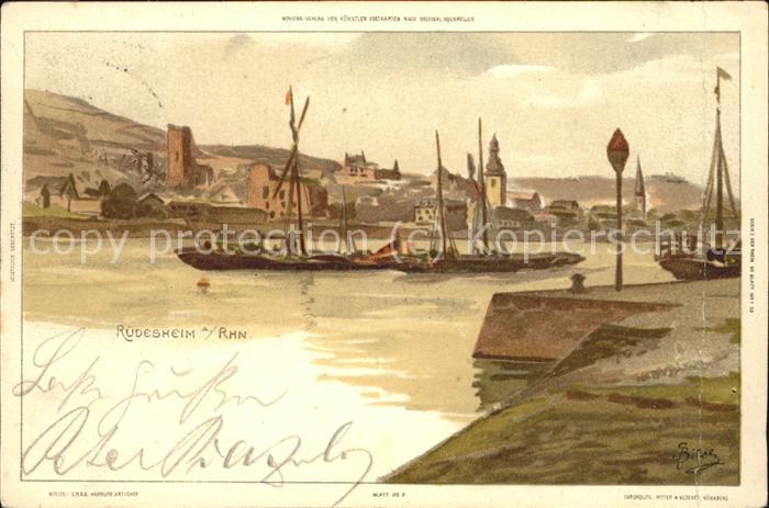 Ruedesheim Rhein Rheinpartie