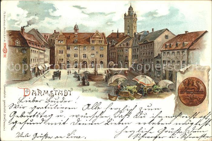 Darmstadt Der Markt