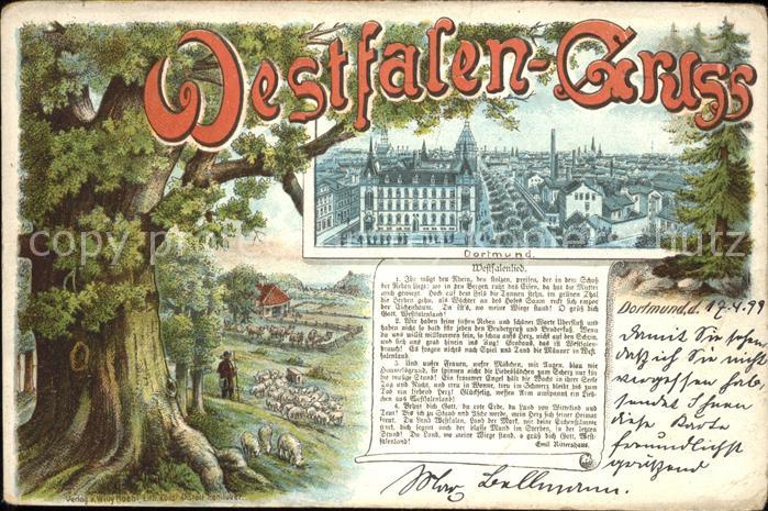 Dortmund Totalansicht Westfalenlied