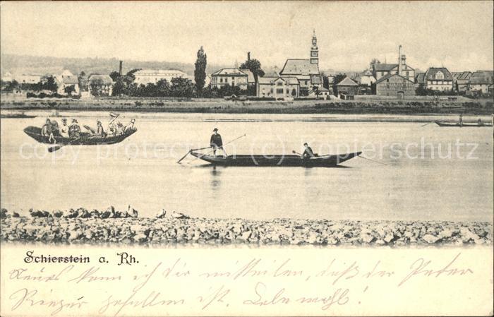 Schierstein Rheinpartie Feldpost