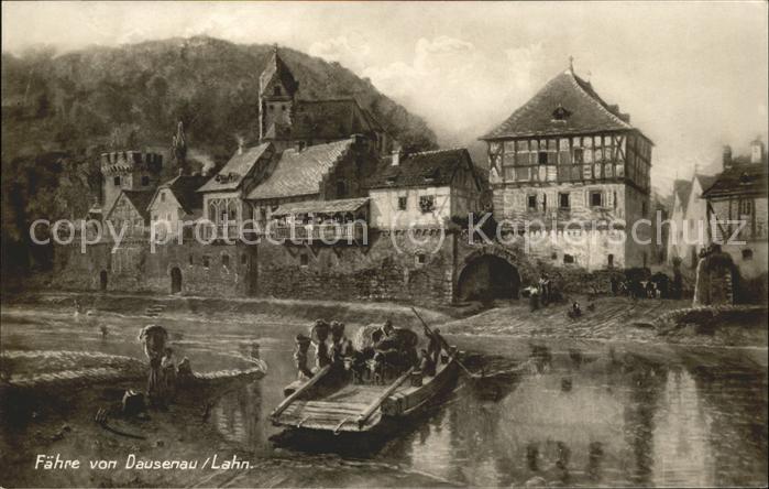 Dausenau Fähre Lahn