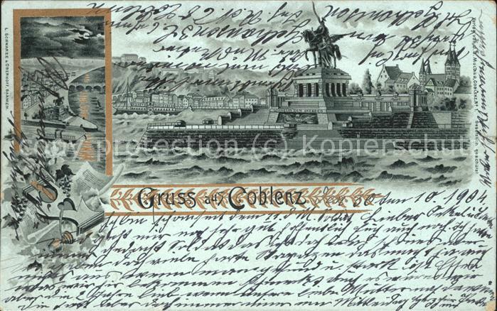 Coblenz Koblenz Deutsches Eck