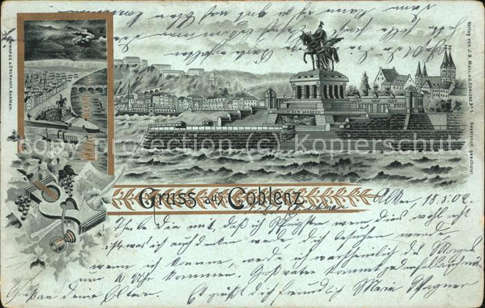 Koblenz Rhein Deutsches Eck