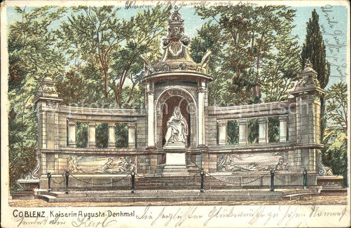 Coblenz Koblenz Kaiser Augusta-Denkmal