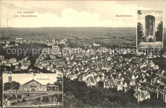 Bad Nauheim Panorama vom Johannisberg Ausssichtstur
