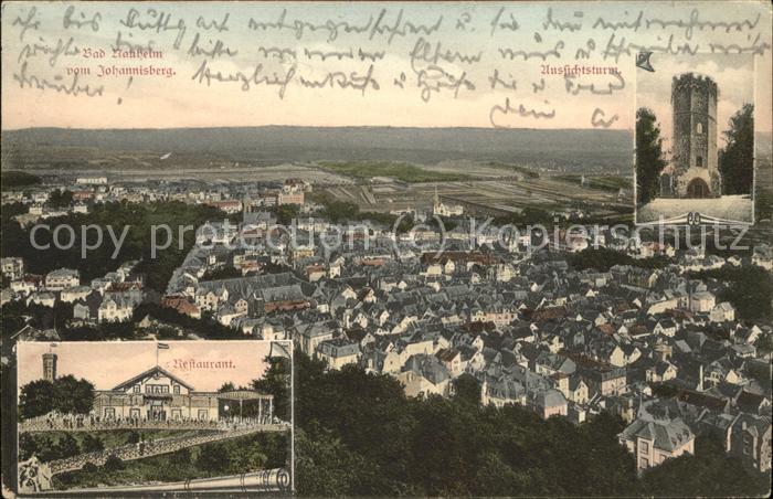 Bad Nauheim Panorama vom Johannisberg Aussichtsturm