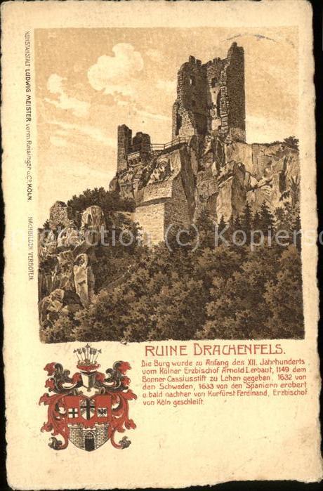 Drachenfels Ruine Wappen