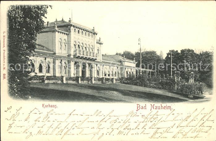 Bad Nauheim Kurhaus Reliefdruck