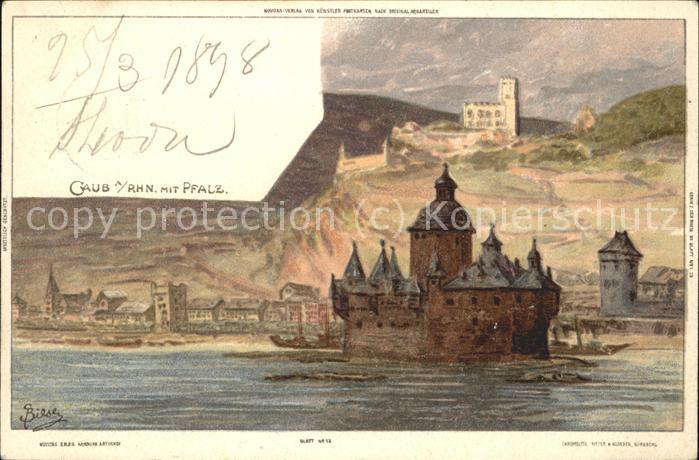 Kaub Die Pfalz
