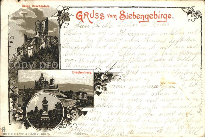 Drachenfels Drachenburg Denkmal