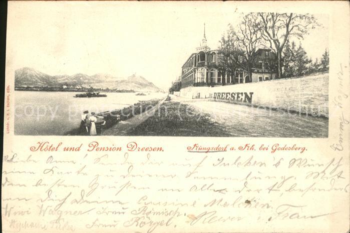 Bad Godesberg Hotel Pension Dreesen Rheinpromenade