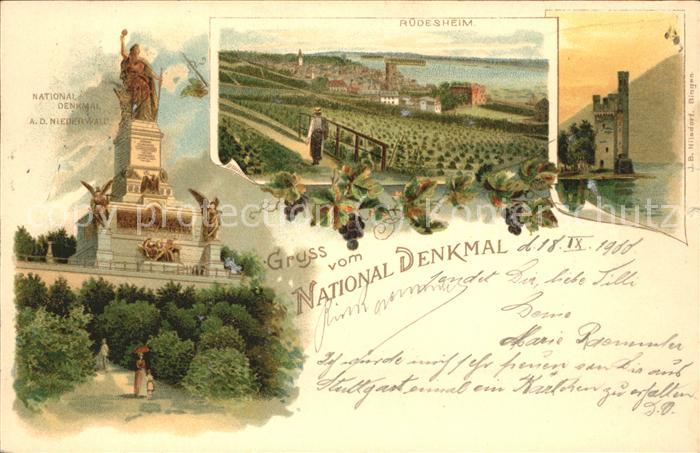 Ruedesheim Nationaldenkmal Niederwald
