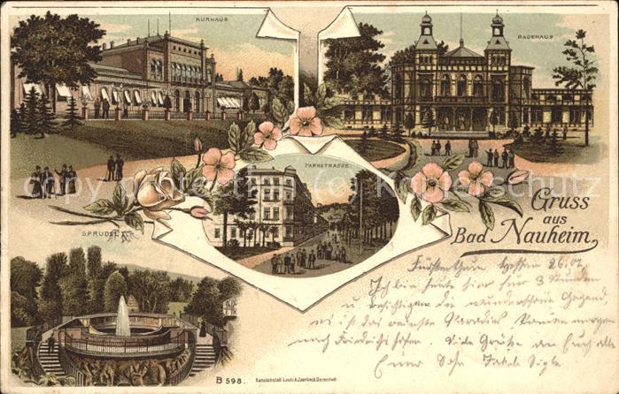 Bad Nauheim Badehaus Kurhaus Sprudel