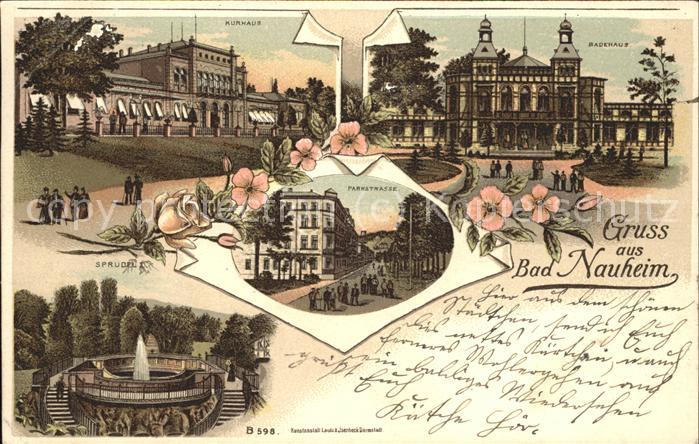 Bad Nauheim Badehaus Kurhaus Sprudel