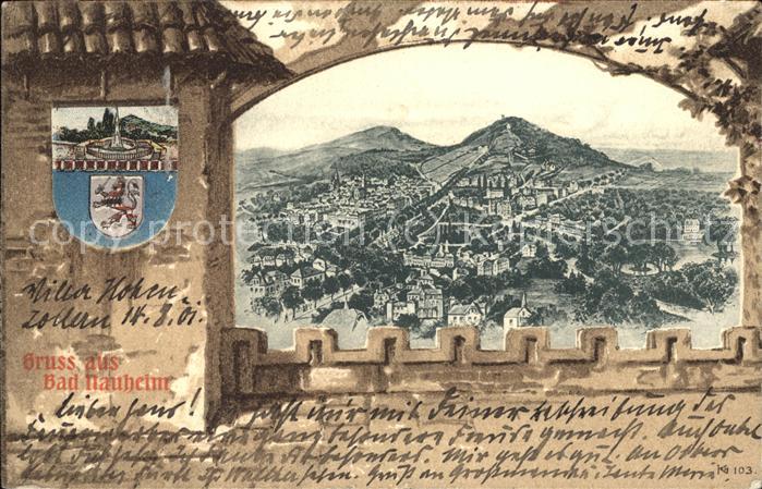 Bad Nauheim Panorama Wappen