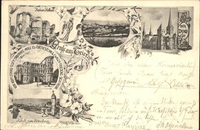 TRIER  CITY Kaiserpalast Dom Parta Nigra