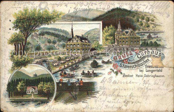 Langerfeld Kurhaus Starenschloesschen