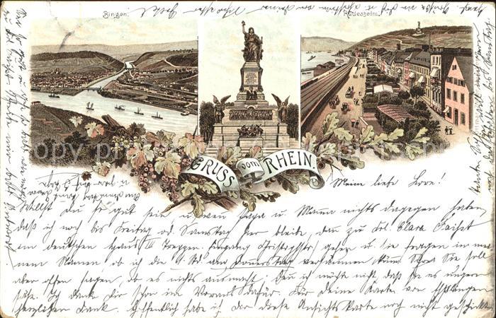 Ruedesheim Panorama Nationaldenkmal