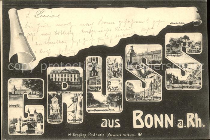 Bonn Rhein Ansichten