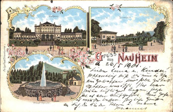 Bad Nauheim Kurhaus Trinkhalle Sprudel