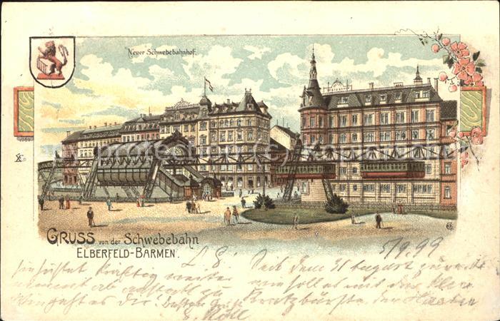 Elberfeld Wuppertal Schwebebahn Wappen