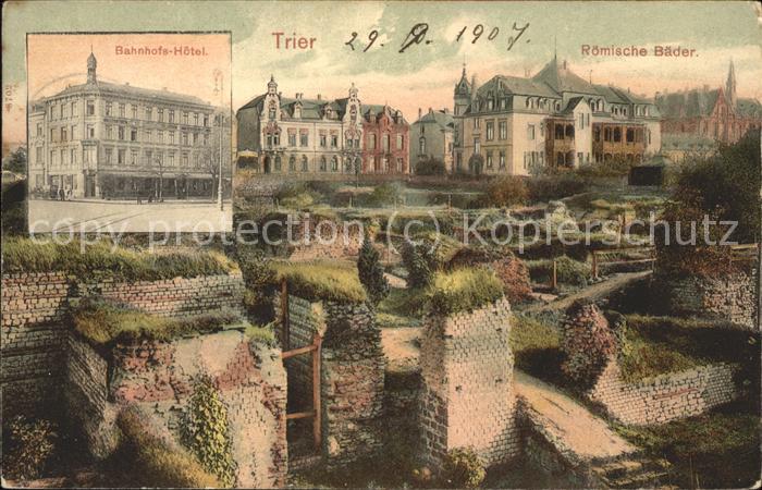 Trier Römische Bäder Bahnhofs-Hotel