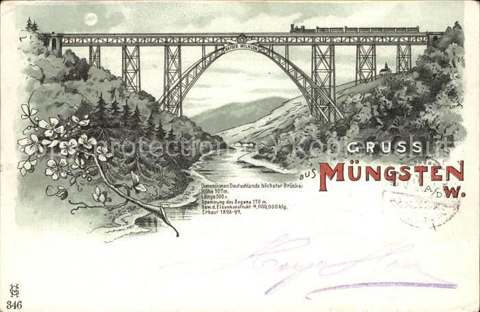 Muengsten Eisenbahnbrücke