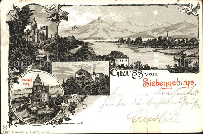 Drachenfels Drachenburg Rheinpanorama Zahnradbahn