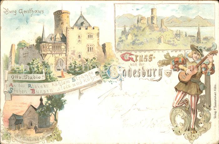 Bad Godesberg Godesburg Burggasthaus St.Michaels-Kape