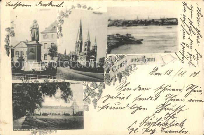 Bonn Rhein Rheinpanorama Ansichten