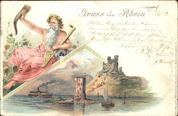 St Goarshausen Burgen Rheinpanorama