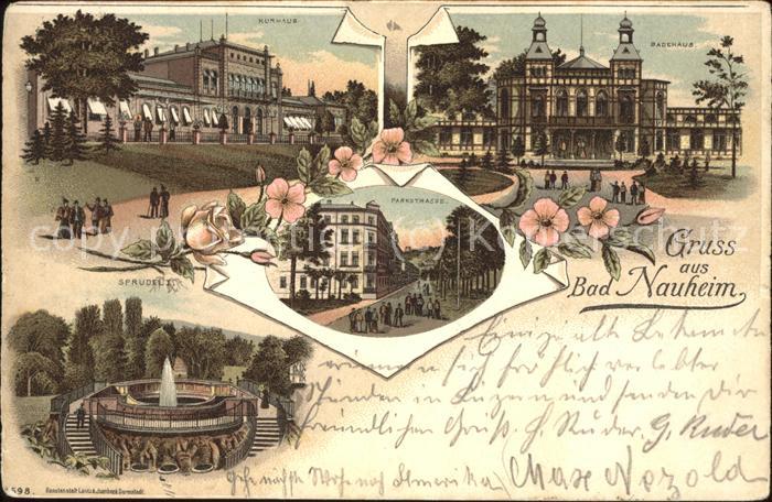 Bad Nauheim Kurhaus Badehaus Sprudel Parkstrasse