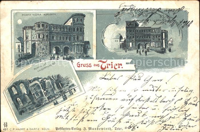 TRIER CITY Porta Nigra Kaiserpalast