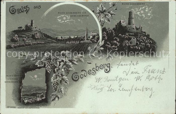 Bad Godesberg Ruine Godesberg Siebengebirge