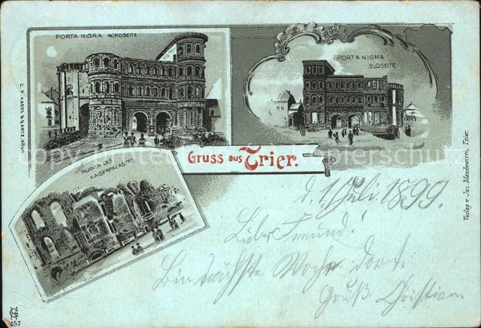 Trier Porta Nigra Kaiserpalast